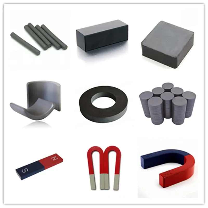 Factory Price Magnetic Material Black Bonded NdFeB Magnet