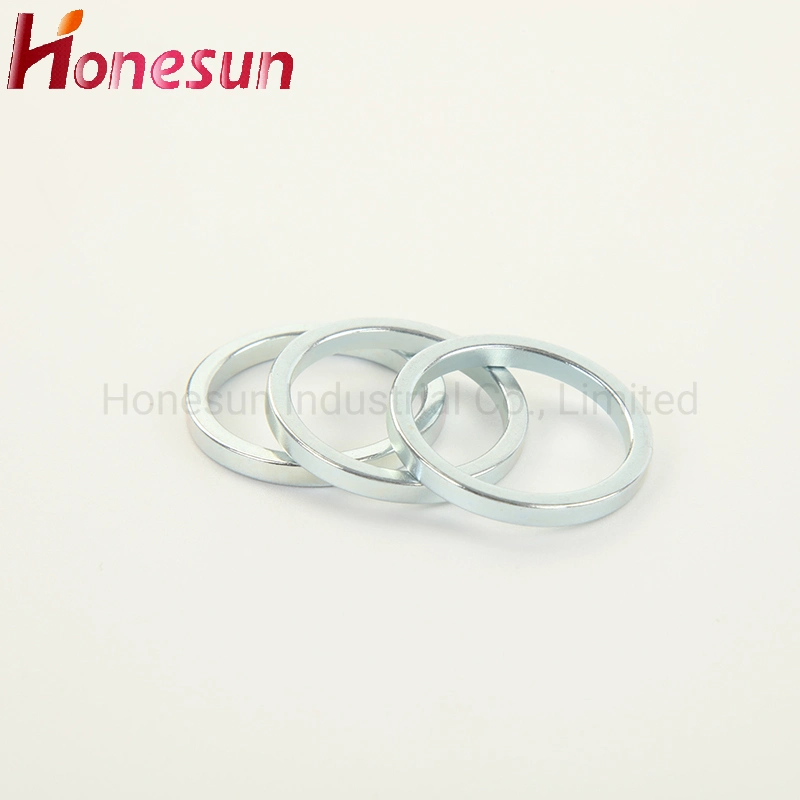 High Quality Compression Moulding Ring Shape Bonded NdFeB Magnet